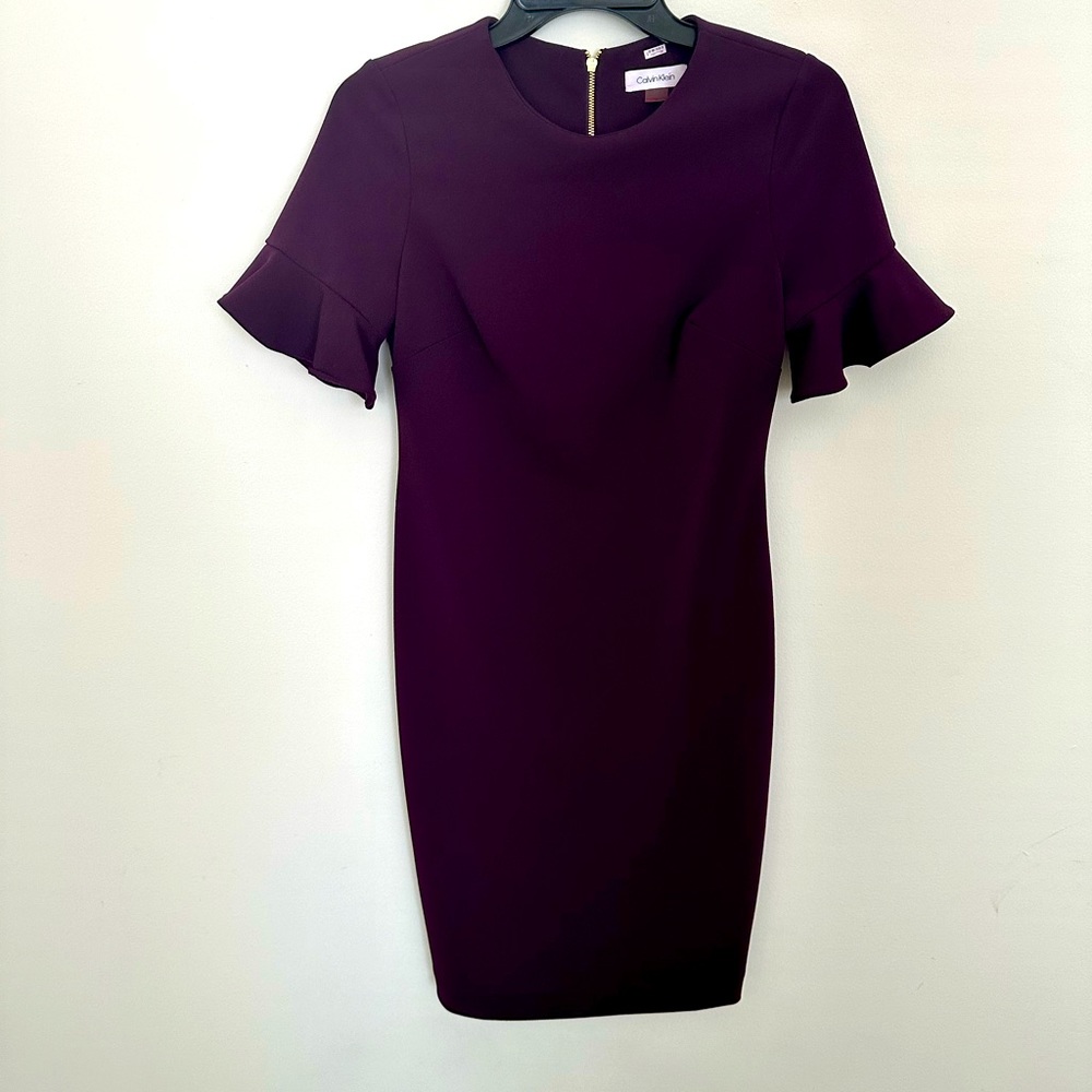 Calvin Klein Plum Business Dress Size 4